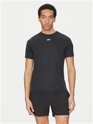 T-SHIRT 100070571 ΜΑΥΡΟ REGULAR FIT REEBOK από το MODIVO