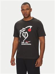 T-SHIRT 100218839 ΜΑΥΡΟ REGULAR FIT REEBOK