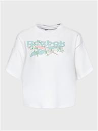 T-SHIRT QUIRKY HD0945 ΛΕΥΚΟ RELAXED FIT REEBOK από το MODIVO