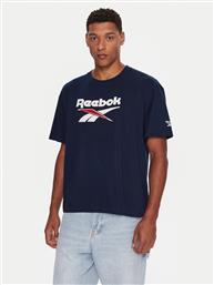 T-SHIRT RK25153CCM ΣΚΟΥΡΟ ΜΠΛΕ REGULAR FIT REEBOK