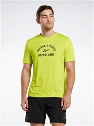 T-SHIRT TRAINING GRAPHIC T-SHIRT IC7666 ΚΙΤΡΙΝΟ REEBOK