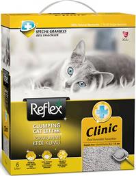 ΑΜΜΟΣ ΓΑΤΑΣ CLUMPING CAT LITTER BENTONITE CLINIC FRESH SCENTED (6L) REFLEX