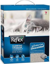 ΑΜΜΟΣ ΓΑΤΑΣ CLUMPING CAT LITTER BENTONITE FOR SENSITIVE CATS UNSCENTED (10L) REFLEX