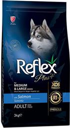 ΤΡΟΦΗ ADULT MEDIUM - LARGE ΣΟΛΟΜΟΣ (3KG) REFLEX PLUS