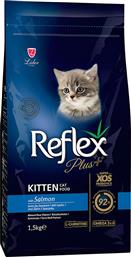 ΤΡΟΦΗ ΓΙΑ ΓΑΤΕΣ KITTEN SALMON (1,5 KG) REFLEX PLUS