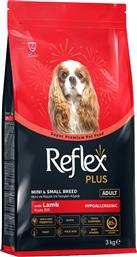 ΤΡΟΦΗ MINI/SMALL BREED ADULT ΑΡΝΙ (3KG) REFLEX PLUS