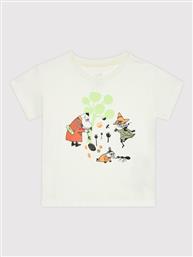 T-SHIRT MOOMIN TUSSILAGO 516689M ΛΕΥΚΟ RELAXED FIT REIMA από το MODIVO