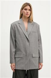 ΣΑΚΑΚΙ HERRINGBONE BLAZER ΧΡΩΜΑ: ΓΚΡΙ, 5018723038 REMAIN