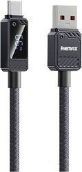 RC-C070-A-C USB-A TO TYPE-C 66W FAST CHARGING CABLE WITH DISPLAY REMAX