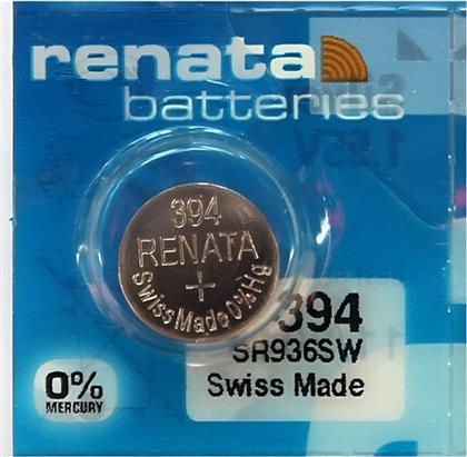 ΜΠΑΤΑΡΙΑ ΓΙΑ ΡΟΛΟΓΙΑ SILVER OXIDE NO394 SR936SW 1,55V 1ΤΜΧ RENATA