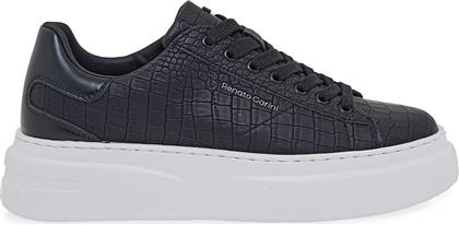 ΑΝΔΡΙΚΑ ΜΕ CROCO ΛΕΠΤΟΜΕΡΕΙΑ - V570001139T9 ΜΑΥΡΟ RENATO GARINI