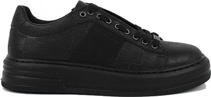 ΑΝΔΡΙΚΑ SNEAKERS GARDA-683 ΜΑΥΡΟ ΣΤΑΜΠΑ V57006832S41 RENATO GARINI