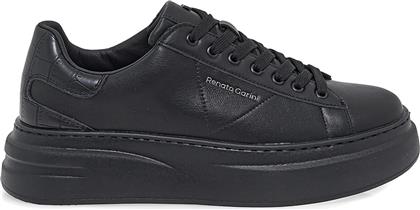 ΑΝΔΡΙΚΑ SNEAKERS ΜΕ CROCO ΛΕΠΤΟΜΕΡΕΙΑ - V5700011312J ΜΑΥΡΟ RENATO GARINI