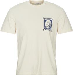T-SHIRT ΜΕ ΚΟΝΤΑ ΜΑΝΙΚΙΑ - REPLAY