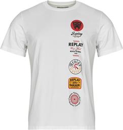 T-SHIRT ΜΕ ΚΟΝΤΑ ΜΑΝΙΚΙΑ IRIS REPLAY από το SPARTOO