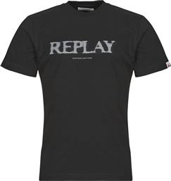 T-SHIRT ΜΕ ΚΟΝΤΑ ΜΑΝΙΚΙΑ T SHIRT REPLAY