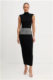 ΦΟΡΕΜΑ ΜΕ ΜΕΙΓΜΑ ΚΑΣΜΙΡΙ LEONTINE ΧΡΩΜΑ: ΜΑΥΡΟ, R-FW25-11784-17 RETROFETE