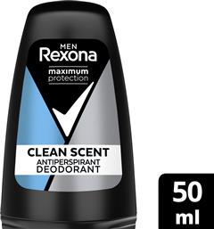 ΑΠΟΣΜΗΤΙΚΟ ROLL ON CLEAN SCENT MEN (50ML) REXONA από το e-FRESH