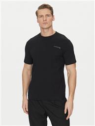 T-SHIRT ALIPO UMA24144TS ΜΑΥΡΟ REGULAR FIT RICHMOND X