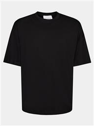 T-SHIRT HUGLY UMP24059TS ΜΑΥΡΟ REGULAR FIT RICHMOND X