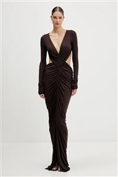 ΦΟΡΕΜΑ POPPY ΧΡΩΜΑ: ΚΑΦΕ, LI02E3507.RV RICK OWENS LILIES