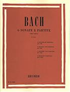 BACH J.S. - 6 SONATAS AND PARTITAS RICORDI