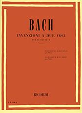 BACH J.S - INVENTIONS A DEUX VOIS RICORDI