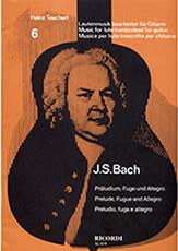 BACH J.S. - PRELUDE, FUGUE AND ALLEGRO BWV 998 RICORDI