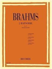 BRAHMS - 2 RAPSODIE ΟP.79 RICORDI