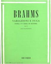 BRAHMS - HANDEL VARIATIONEN OP 24 RICORDI