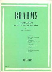 BRAHMS - SCHUMANN VARIAZONI OP.9 RICORDI