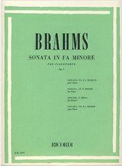 BRAHMS - SONATA OP..5 IN F RICORDI