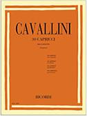 CAVALLINI-30 CAPRICCI FOR CLARINET RICORDI