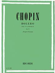 CHOPIN - BOLERO OP.19 RICORDI