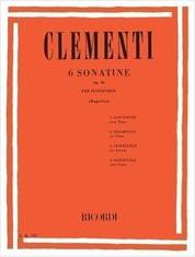 CLEMENTI - 6 SONATINEN OP. 36 (MUGELLINI) RICORDI