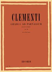 CLEMENTI - GRADUS AD PARNASSUM III RICORDI