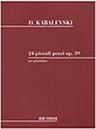 DMITRI KABALEVSKI - 24 PICCOLI PEZZI OP. 39 PER PIANOFORTE / ΕΚΔΟΣΕΙΣ RICORDI