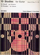 DODGON STEPHENN & HECTOR QUINE - 10 STUDIES FOR GUITAR RICORDI