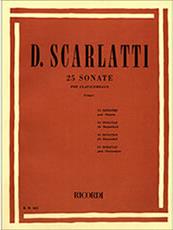 DOMENICO SCARLATTI - 25 SONATE PER CLAVICEMBALO / ΕΚΔΟΣΕΙΣ RICORDI