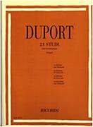 DUPORT - 21 STUDI PER VIOLONCELLO RICORDI