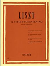 FRANZ LISZT - 12 STUDI TRASCENDENTALI PER PIANOFORTE / ΕΚΔΟΣΕΙΣ RICORDI