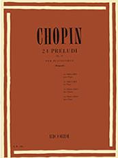 FREDERIC CHOPIN - 24 PRELUDI OP. 28 PER PIANOFORTE / ΕΚΔΟΣΕΙΣ RICORDI