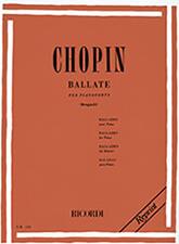 FREDERIC CHOPIN- BALLATE PER PIANOFORTE / ΕΚΔΟΣΕΙΣ RICORDI