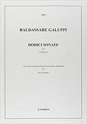 GALUPPI - 12 SONATES RICORDI