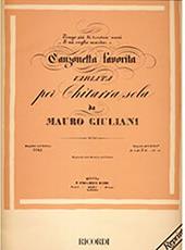 GIULIANI MAURIO- CANZONETTA FAVORITA VARIATA 'TENGO PIU DI TRENTUN' ANNI E MI VOGLIO MARITAR' RICORDI