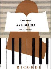 GOUNOD - AVE MARIA RICORDI