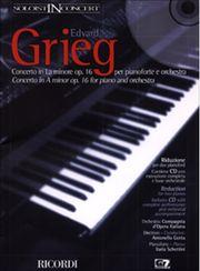 GRIEG - CONCERTO A-MOLL OP.16 B/CD RICORDI