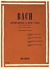 J.S.BACH- INVEZIONI A DUE VOCI PER PIANOFORTE / ΕΚΔΟΣΕΙΣ RICORDI