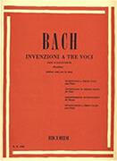 J.S.BACH - INVEZIONI A TRE VOCI PER PIANOFORTE / ΕΚΔΟΣΕΙΣ RICORDI