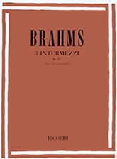 JOHANNES BRAHMS - 3 INTERMEZZI OP. 117 PER PIANOFORTE / ΕΚΔΟΣΕΙΣ RICORDI